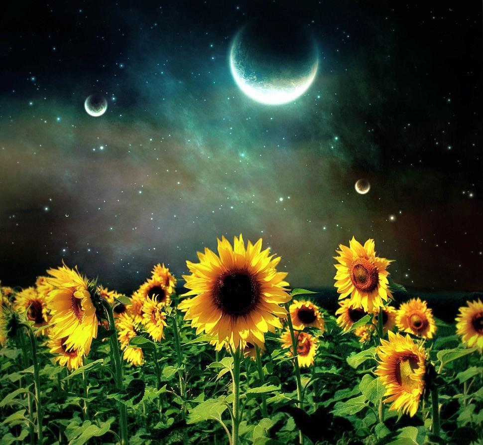 970x893 Sunflower Wallpaper