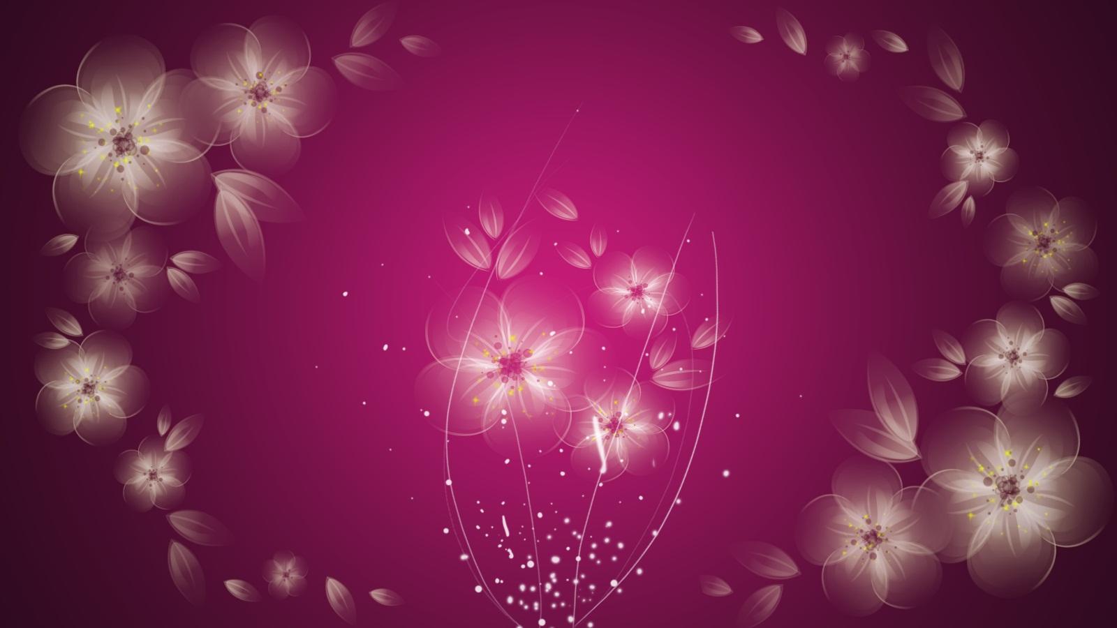 1600x900 Desktop Wallpaper Abstract Pink