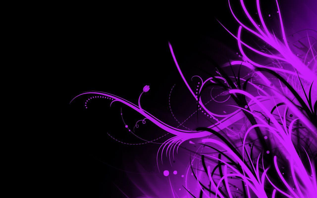 1280x800 Purple And White Abstract Wallpaper HD Resolution