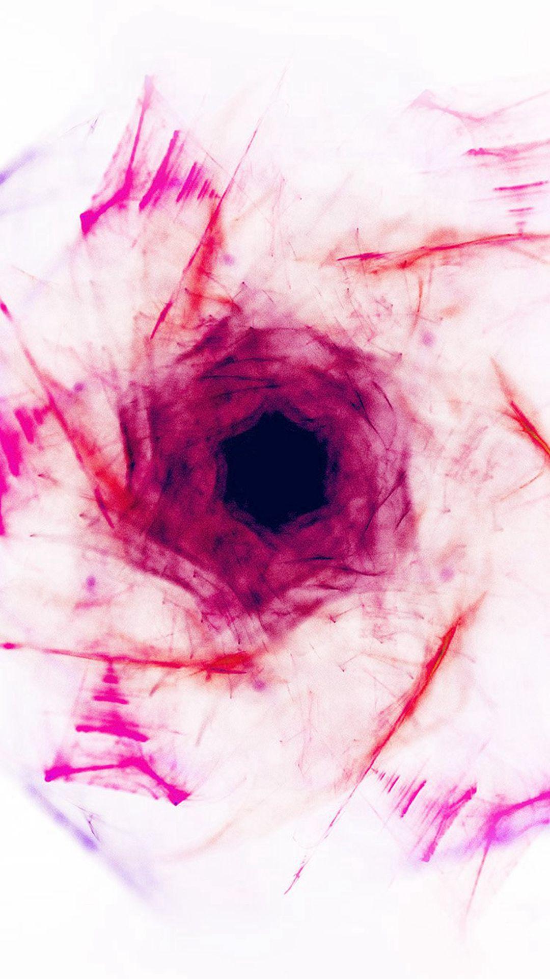 1080x1920 Abstract Flower Red Blue White Hex Art Pattern iPhone 8