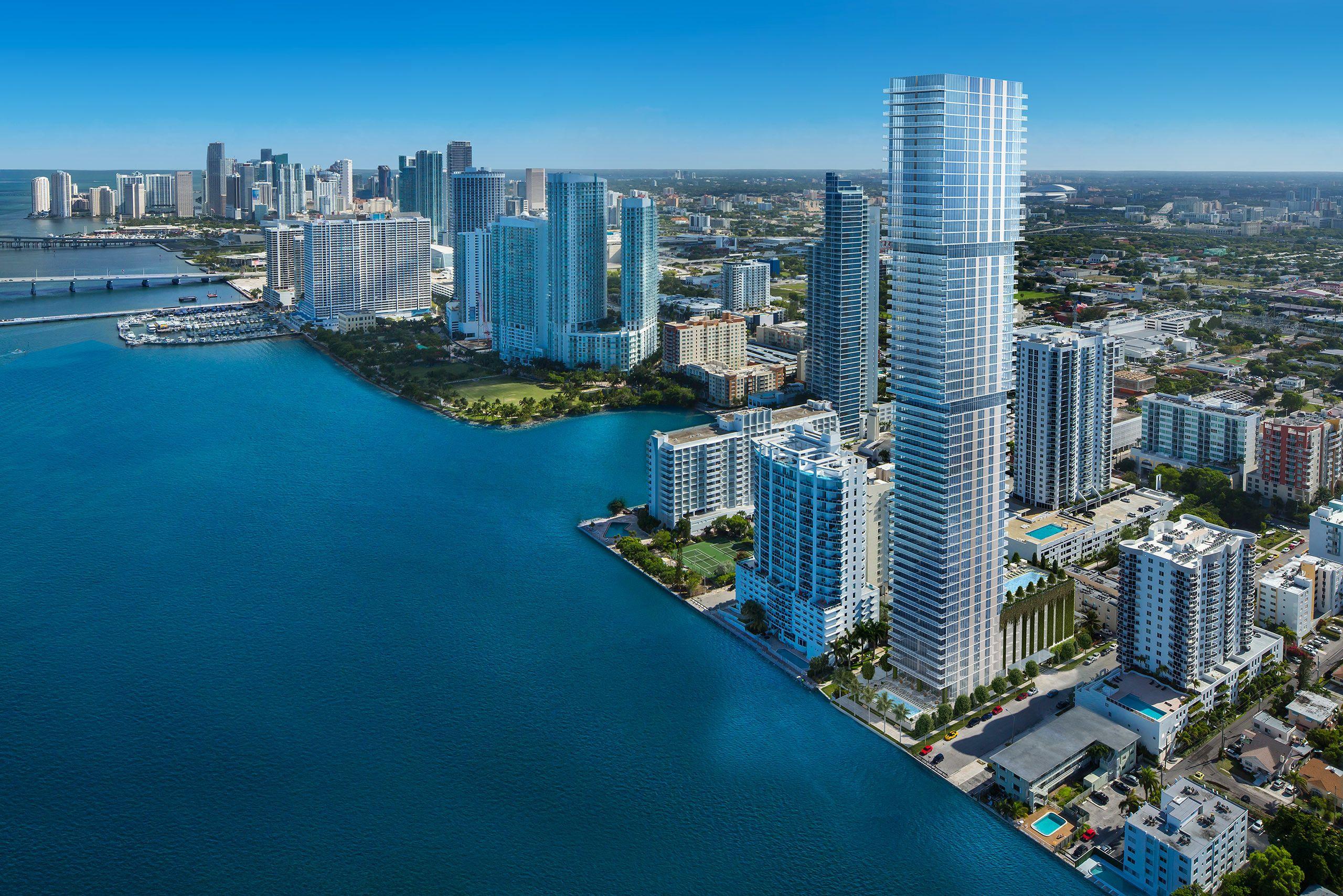 Miami Skyline Wallpapers Top Free Miami Skyline Backgrounds