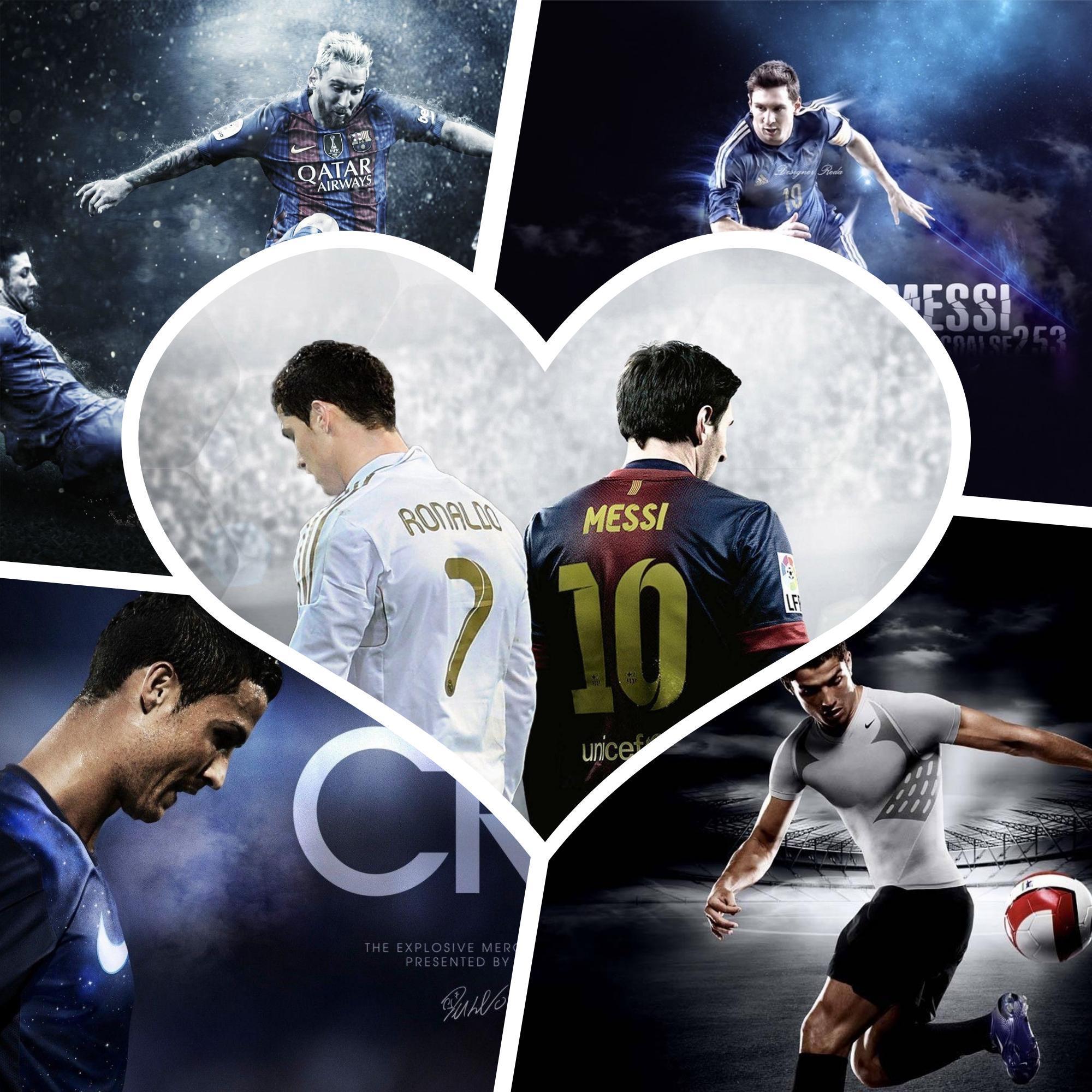 Messi and Ronaldo Wallpapers - Top Free Messi and Ronaldo Backgrounds -  WallpaperAccess