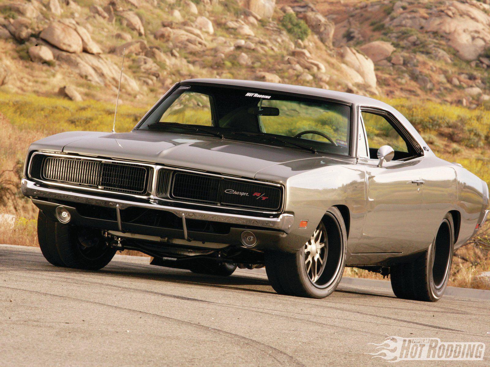 HD 1968 Dodge Charger Rt With Blower Wallpaper | Download Free - 124434