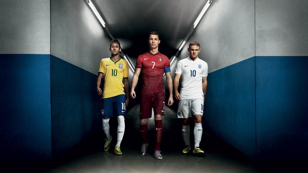 1280x720 Wallpaper Crstiano Ronaldo, Neymar, Wayne Rooney, HD, Sports
