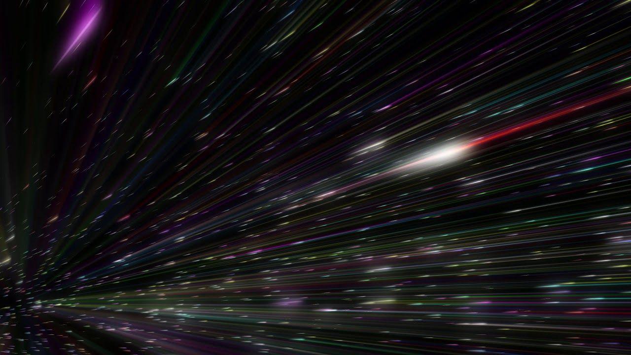 1280x720 4K Live Wallpaper Stars Flight Motion