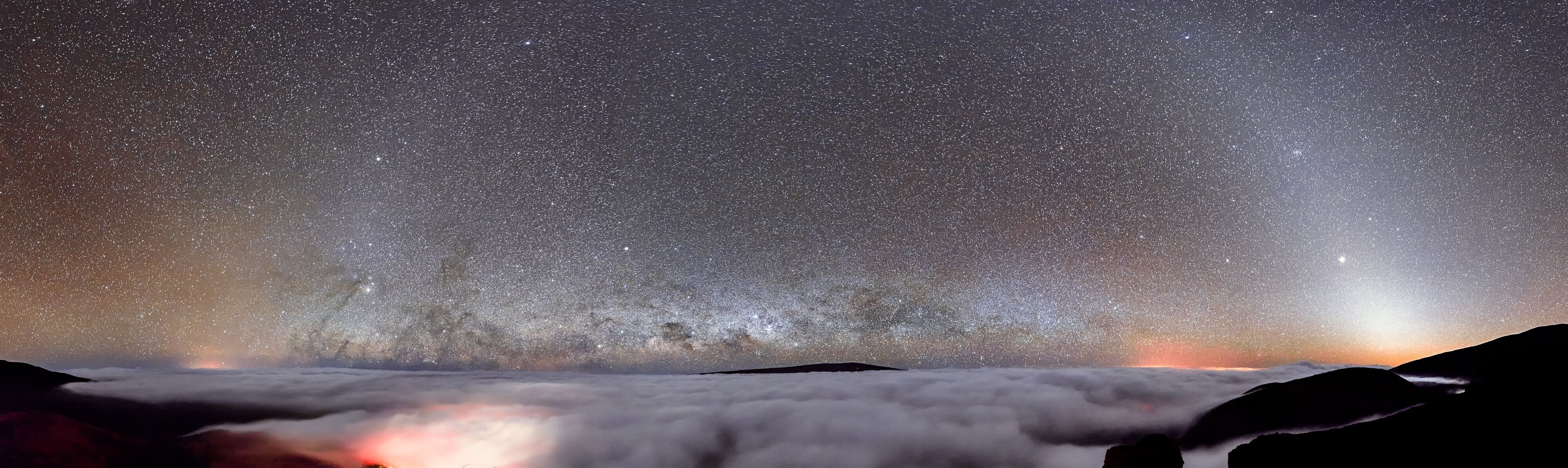 4000x1194 Gemini North Observatory
