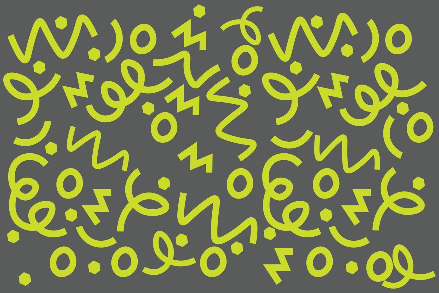 1470x980 yellow line doodle seamless pattern