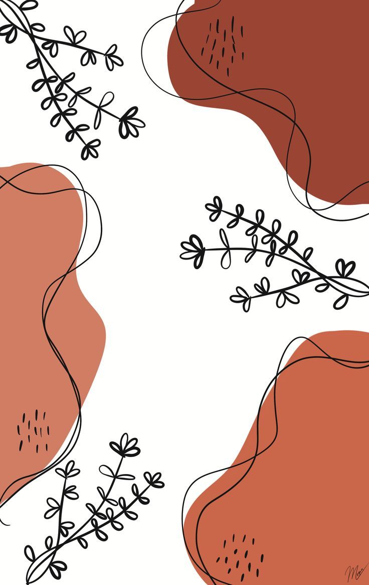 736x1165 Simple doodle wallpaper