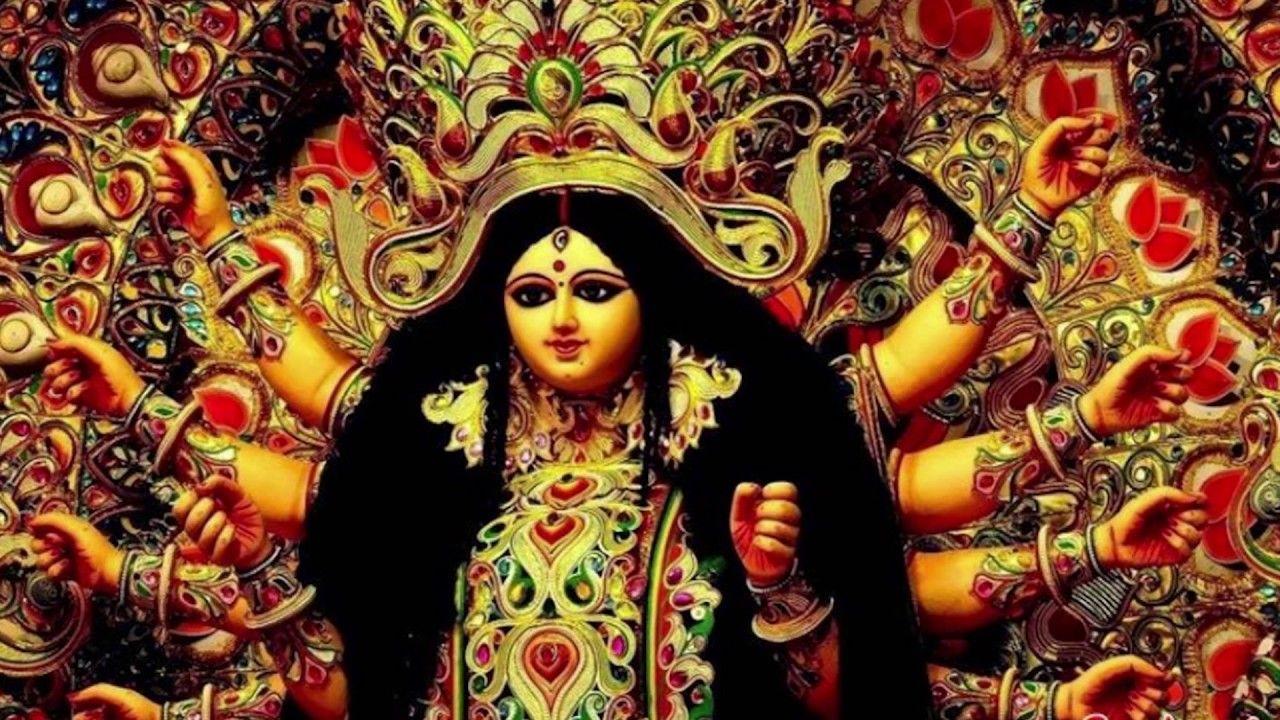 Ảnh 1280x720 Maa Durga.  Hình nền HD Durga Maa