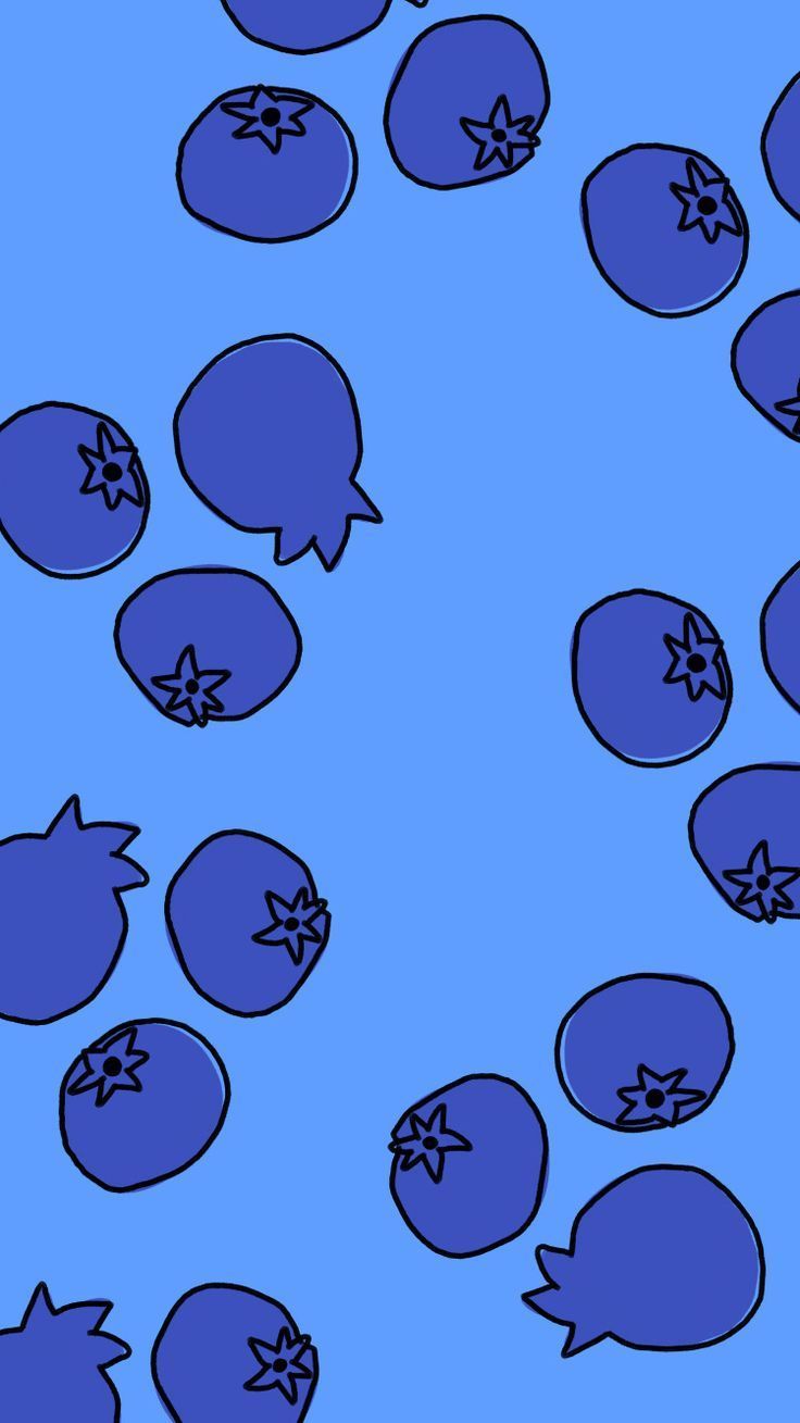 736x1309 Blueberry Wallpaper