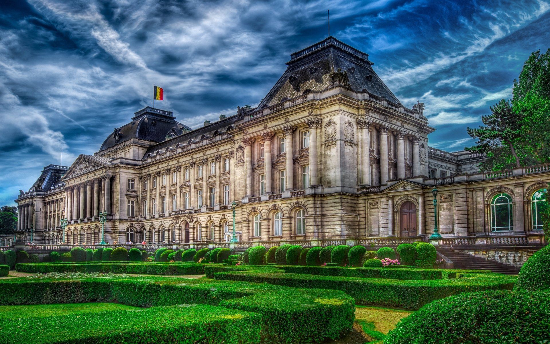 1920x1200 Royal Palace Of Brussels HD Wallpaper
