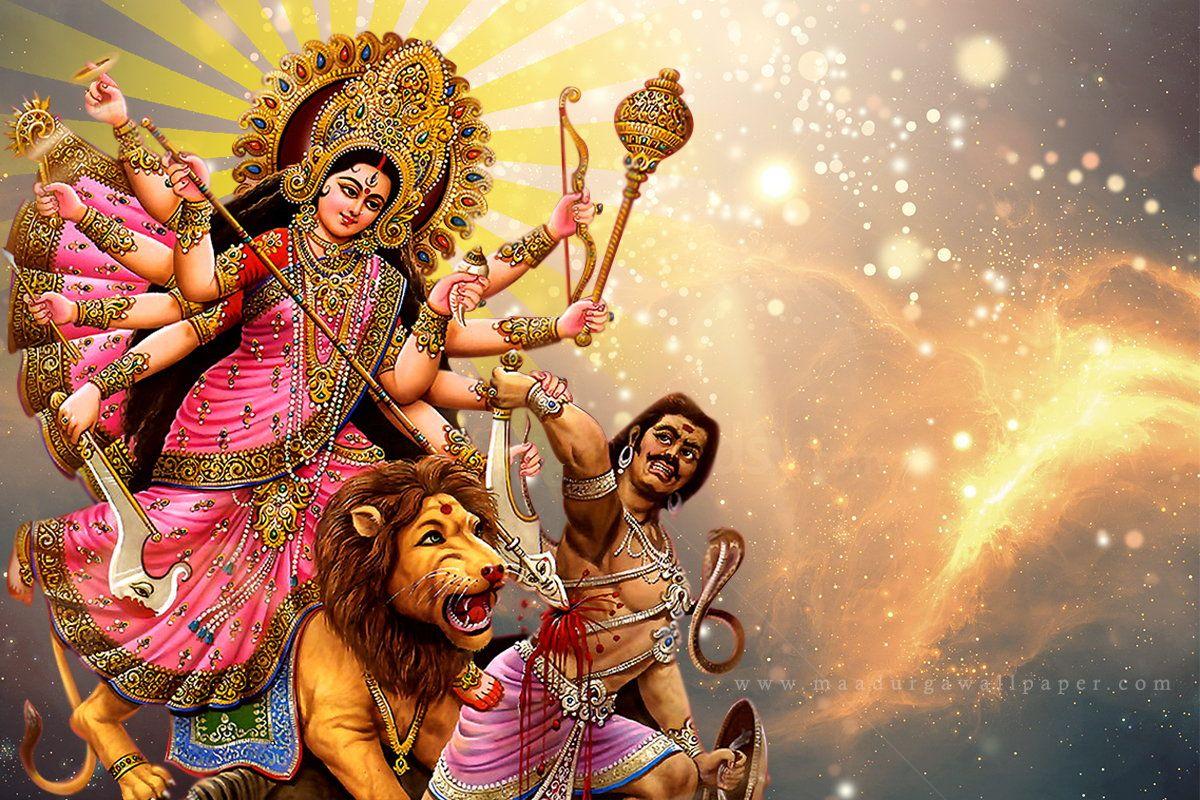 Durga Wallpapers - Top Free Durga Backgrounds - WallpaperAccess