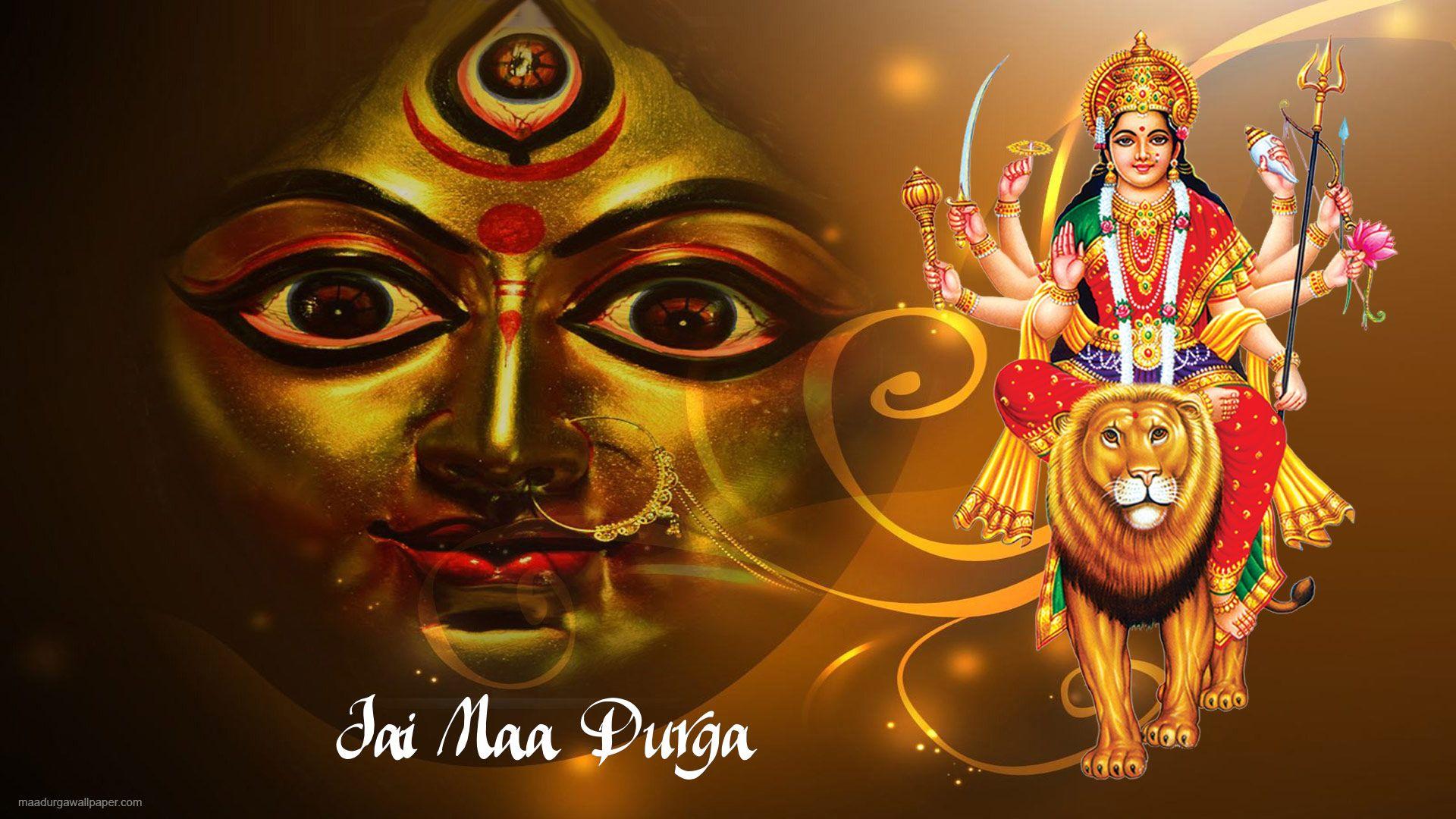 Durga Wallpapers - Top Free Durga Backgrounds - WallpaperAccess