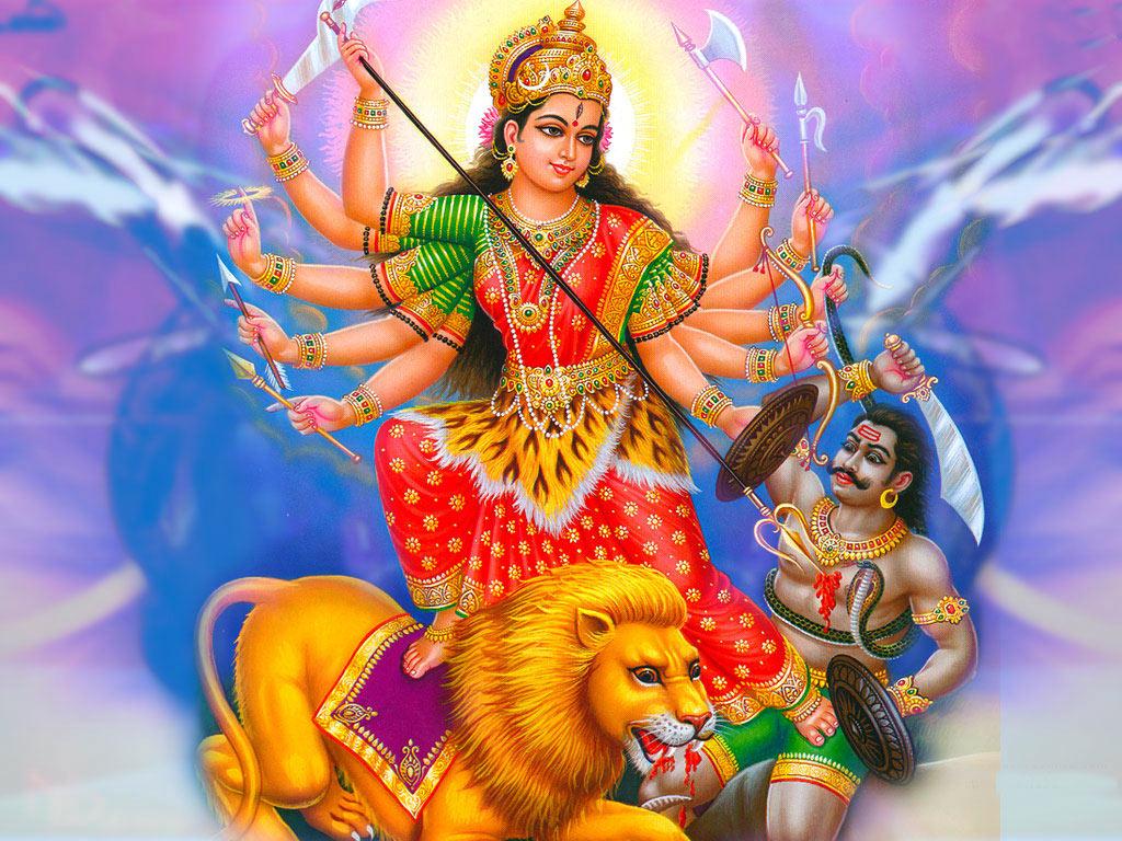 1024x768 Navratri Maa Durga Hình nền & Tải xuống hình ảnh