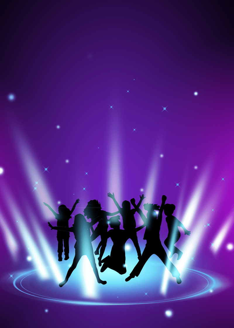 800x1120 Dancer Silhouette Dancers In The Stage