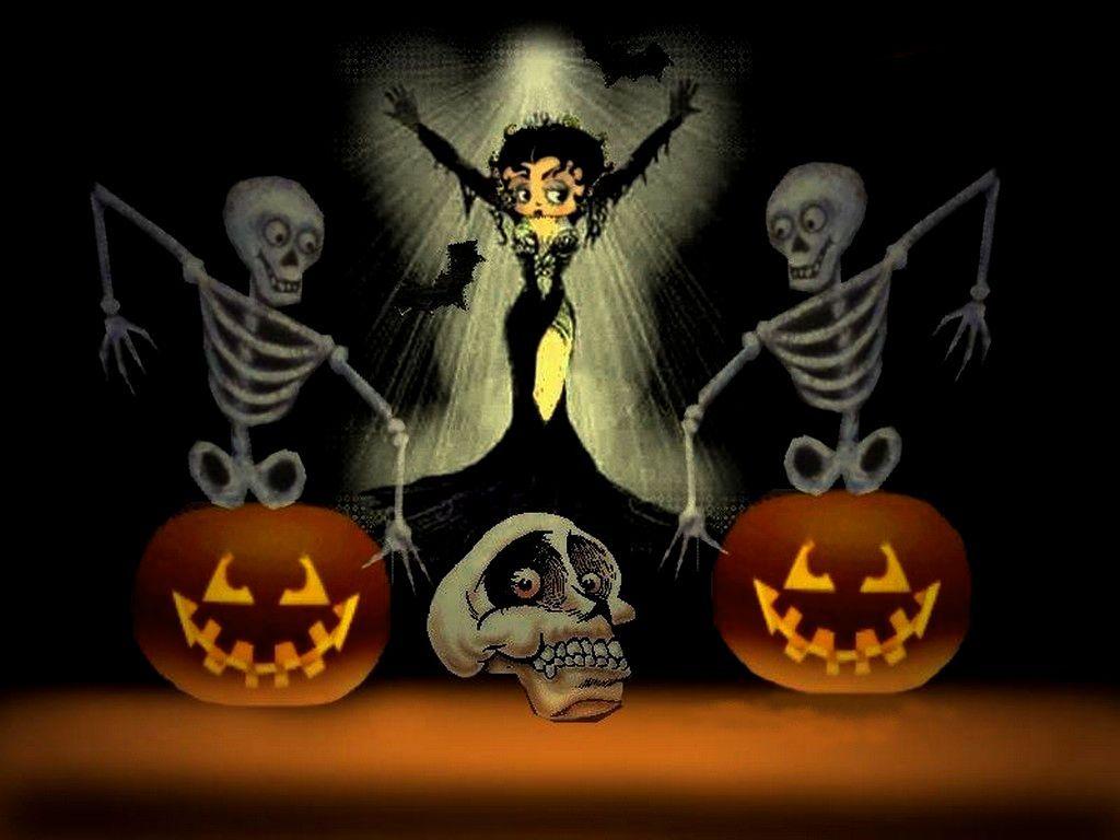 1024x768 Betty Boop Halloween Wallpaper. tianyihengfeng. Free Download High