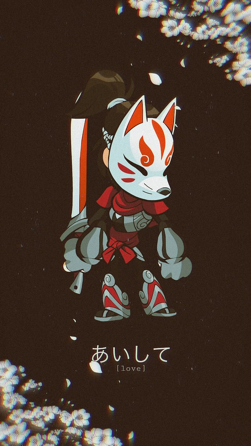 800x1422 Kitsune Hattori, brawlhalla, game, HD phone wallpaper