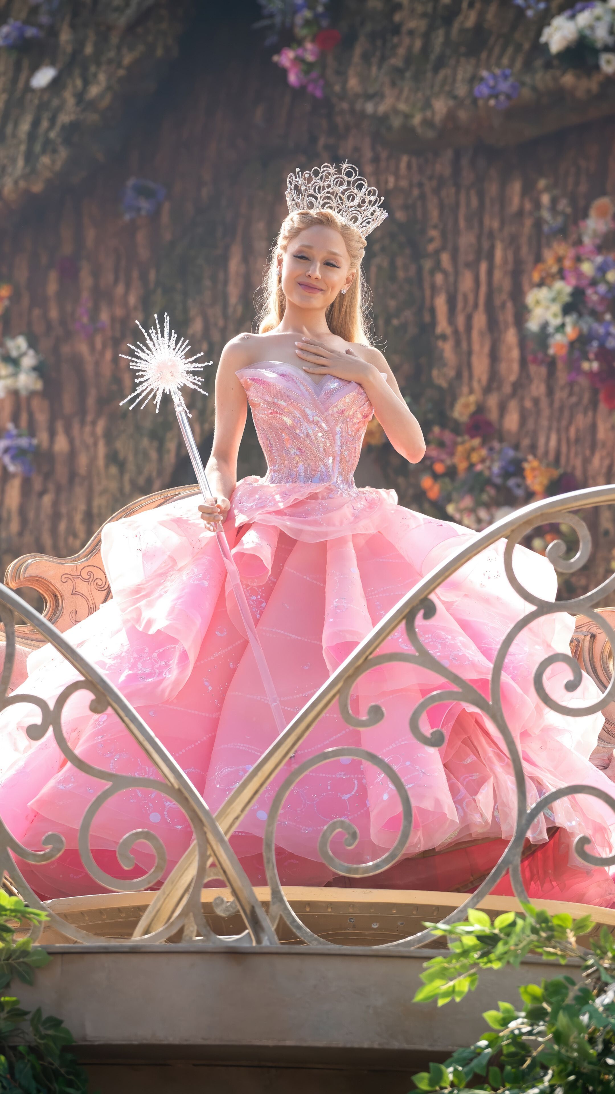 2160x3840 Wicked Movie 2024 Galinda Ariana Grande