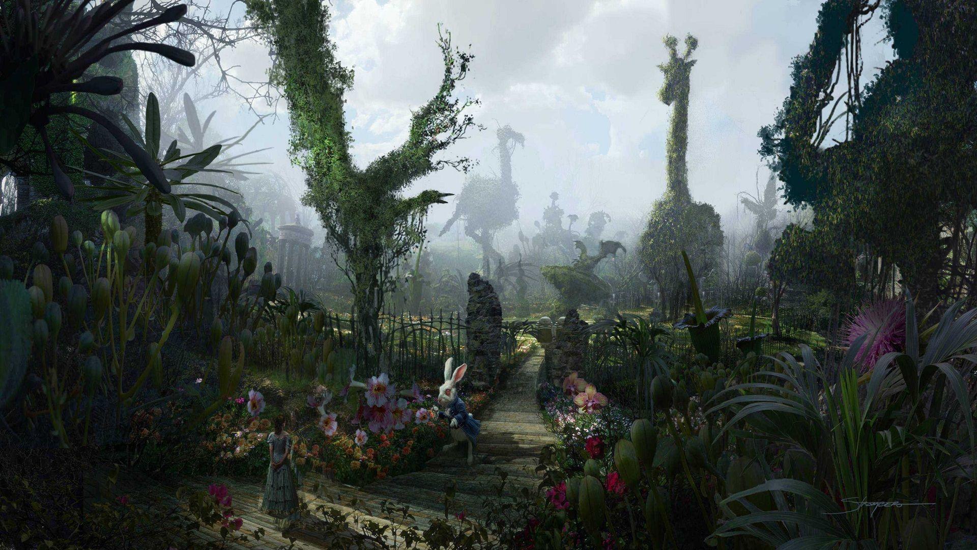 1920x1080 Alice in Wonderland wallpaper
