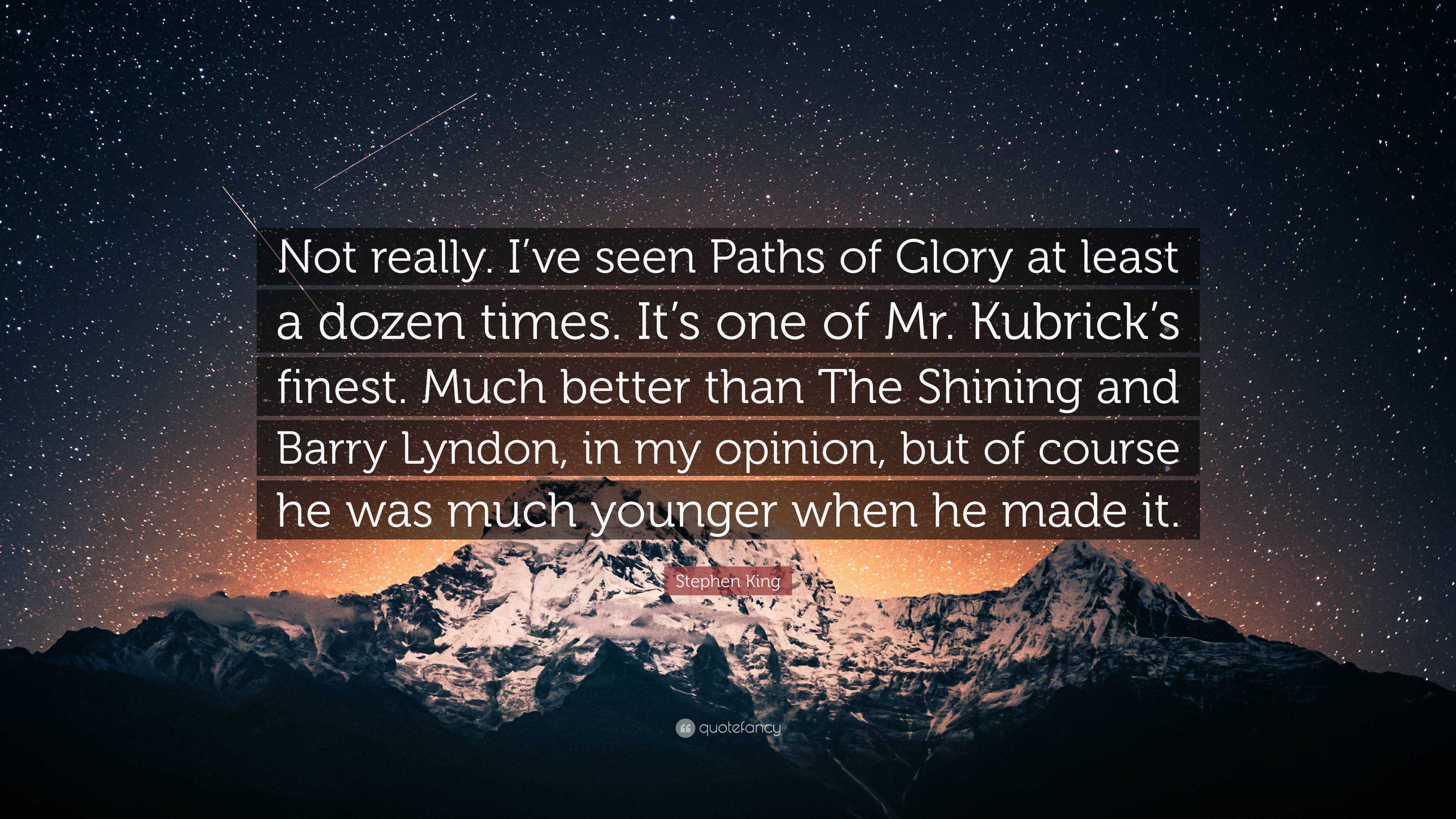 3840x2160 Stephen King Quote: “Not really. I've