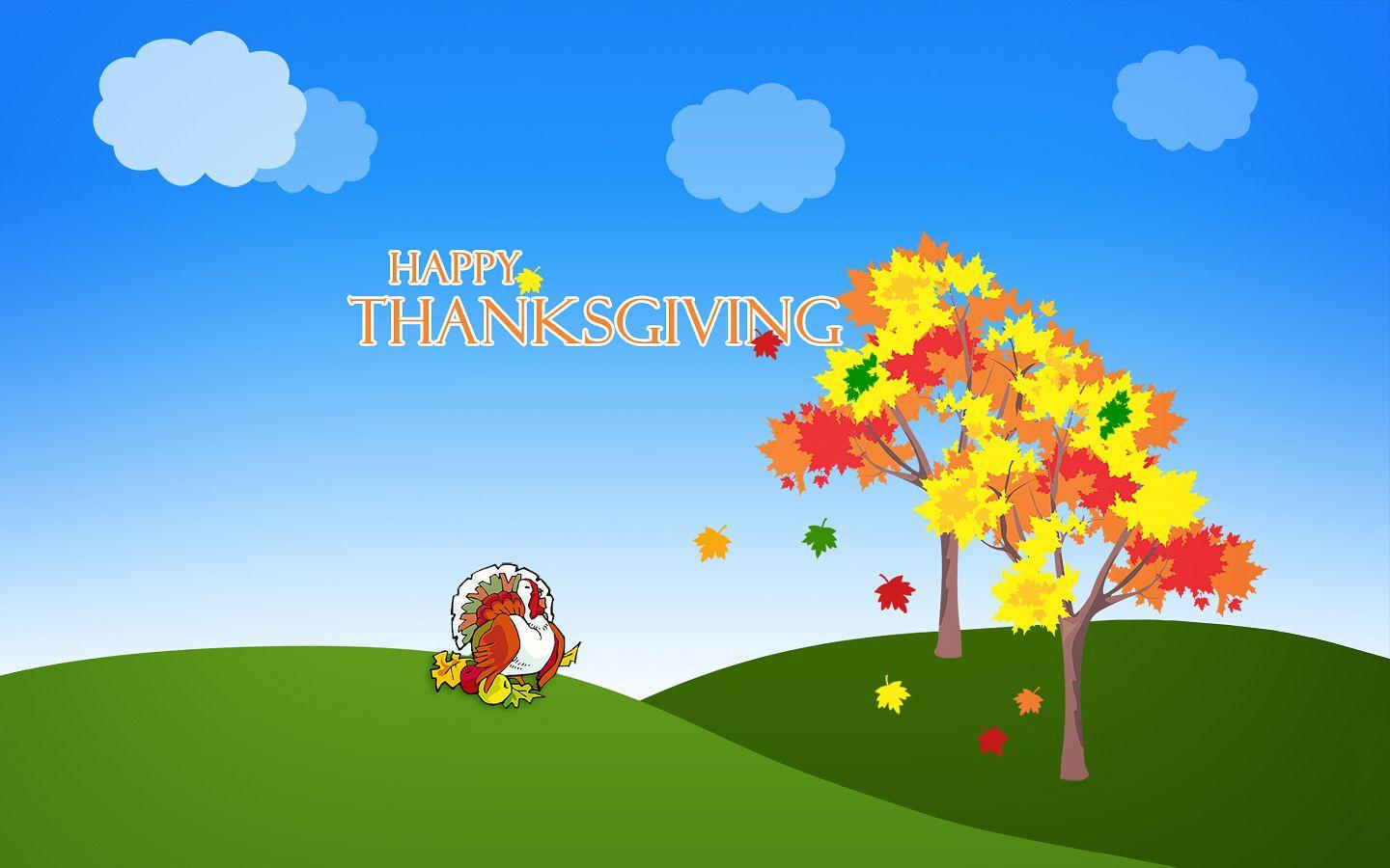 1440x900 Funny Thanksgiving Desktop Wallpaper