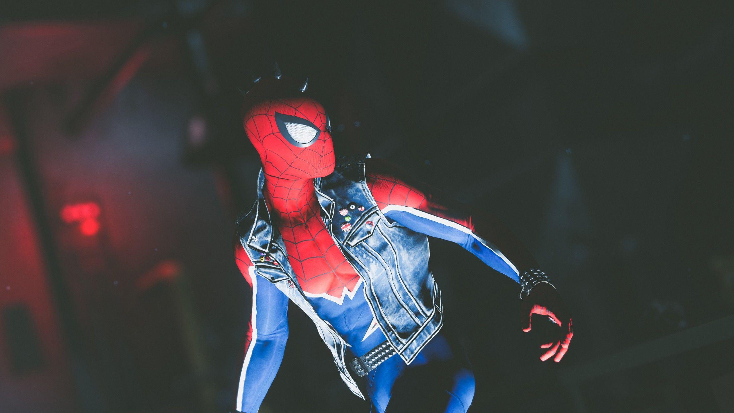 2560x1440 Spider Man PS4 Game 4K Wallpaper</a> Wallpaper
