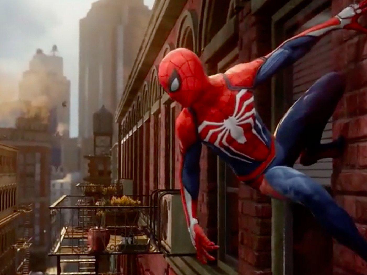 1400x1050 Marvel And Insomniac's Spider Man PS4 Exclusive Game