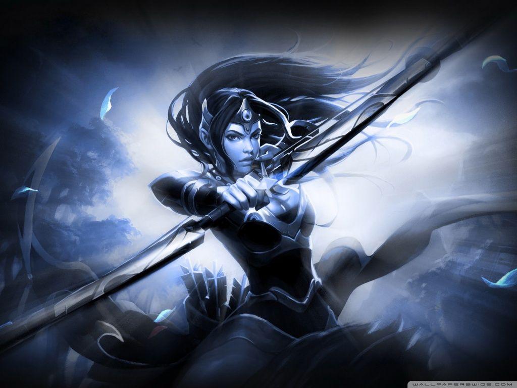 1024x768 Mirana Dota 2 ❤ 4K HD Desktop Wallpaper for 4K Ultra HD TV