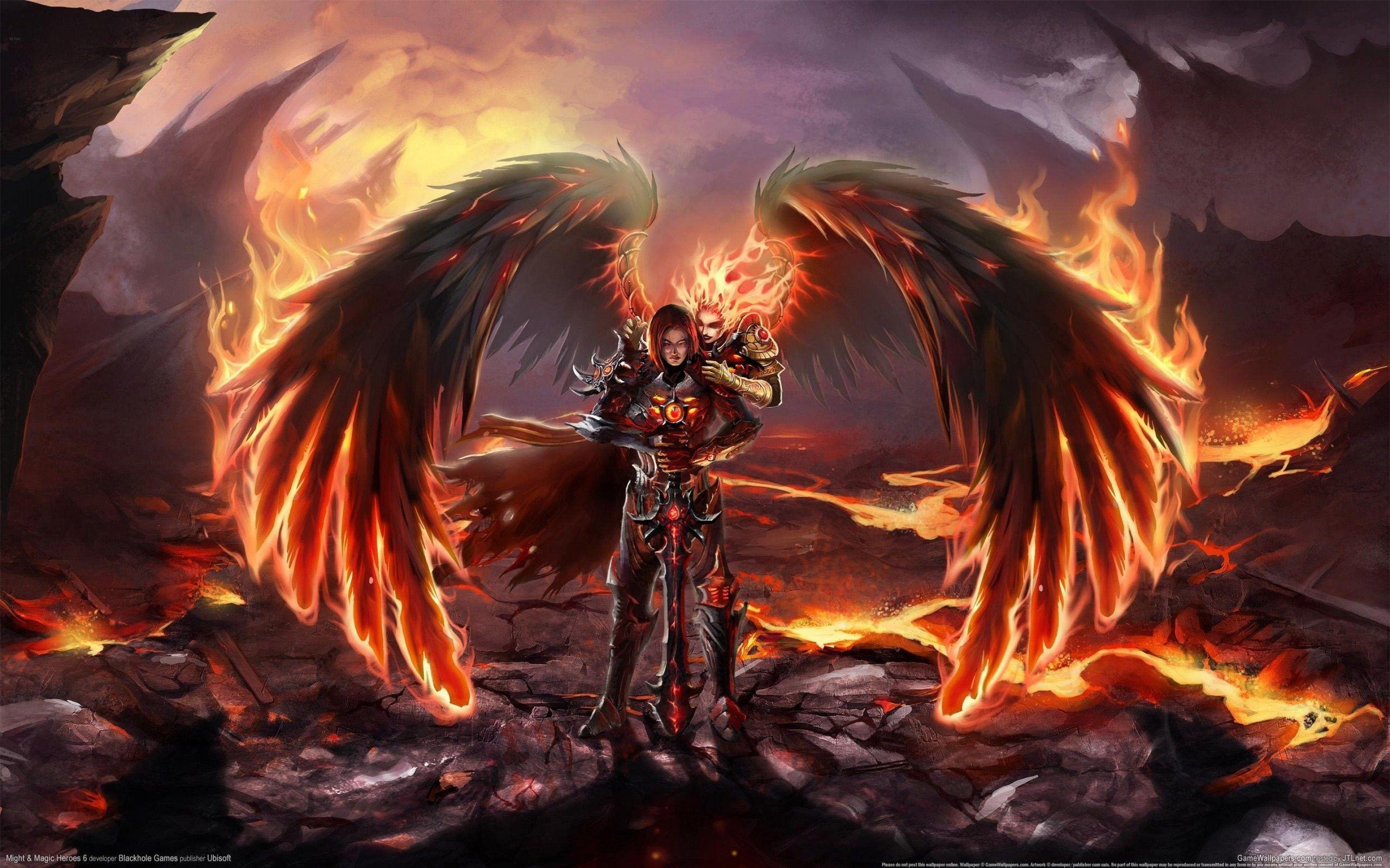 Angels Vs Demons Wallpapers - Top Free Angels Vs Demons Backgrounds -  WallpaperAccess