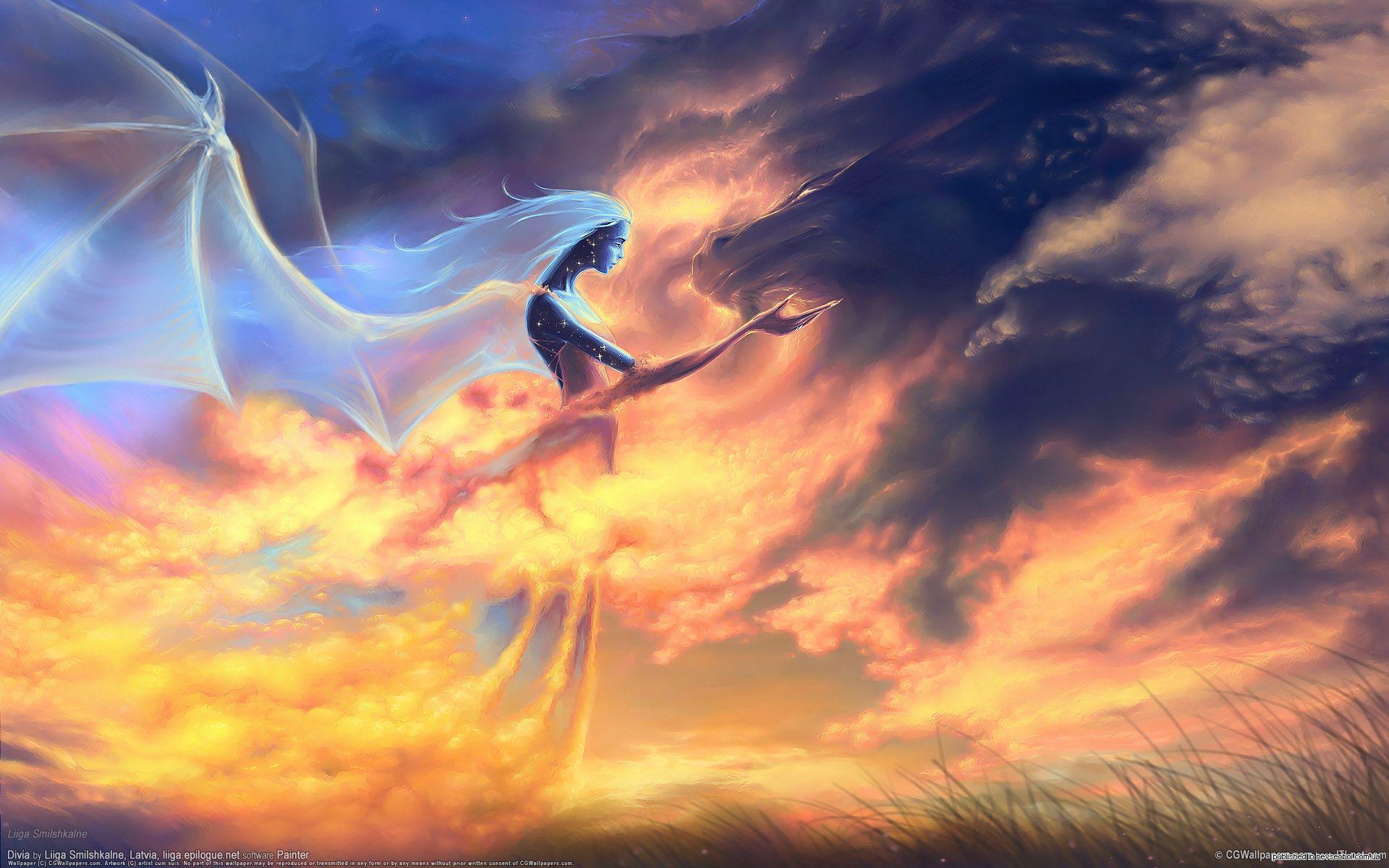 1920x1200 love of angel HD Wallpaper. Background Imagex1200