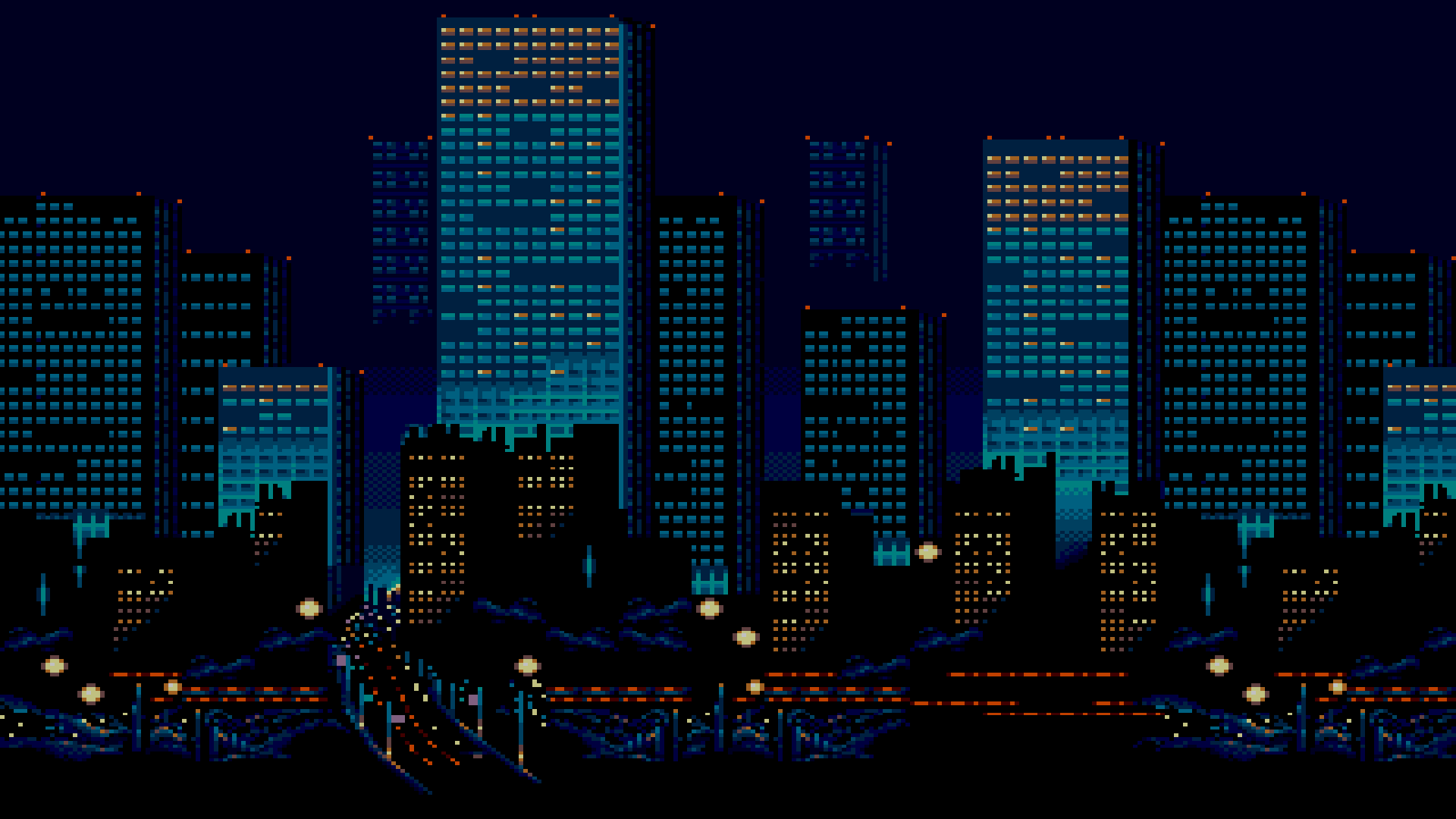 Pixel City Wallpapers - Top Free Pixel
