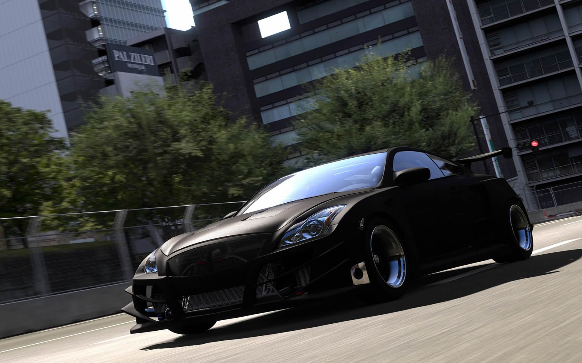 1920x1200 Black Sports Car Turismo 5 Wallpaper