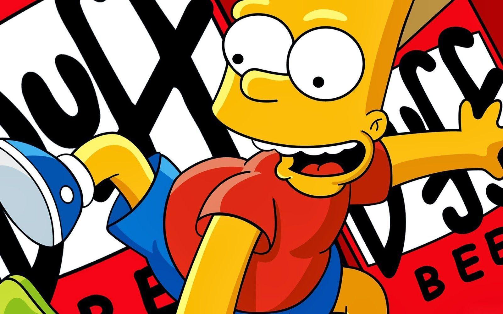 1600x1000 BAPE Bart Simpson Wallpaper