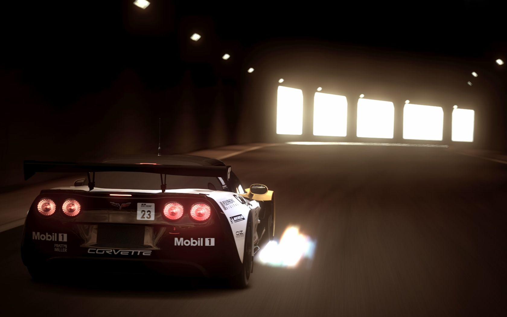1680x1050 Cars Chevrolet Corvette Z06 Gran Turismo 5 Video Games