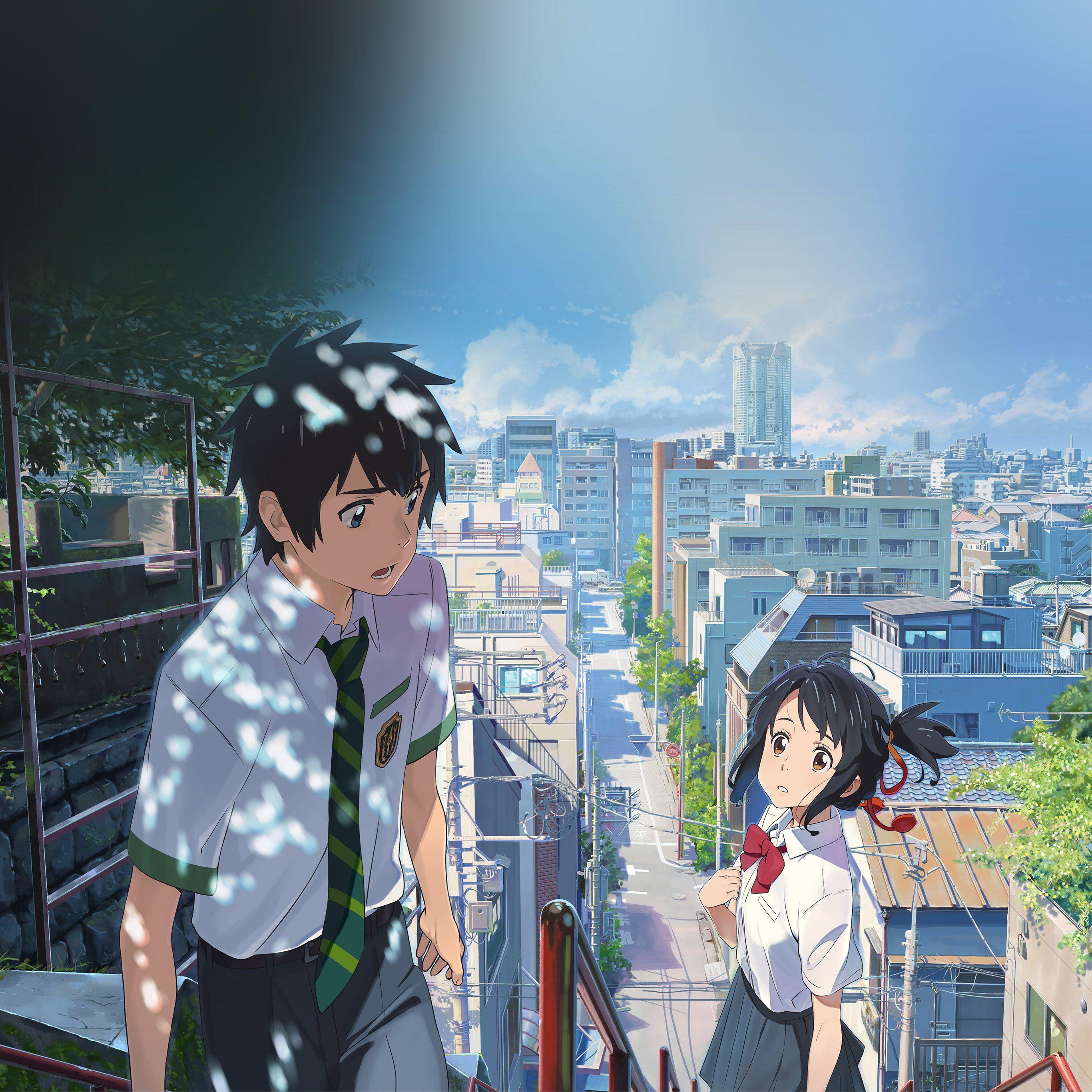2732x2732 Yourname Anime Summer Art Illustration Wallpaper