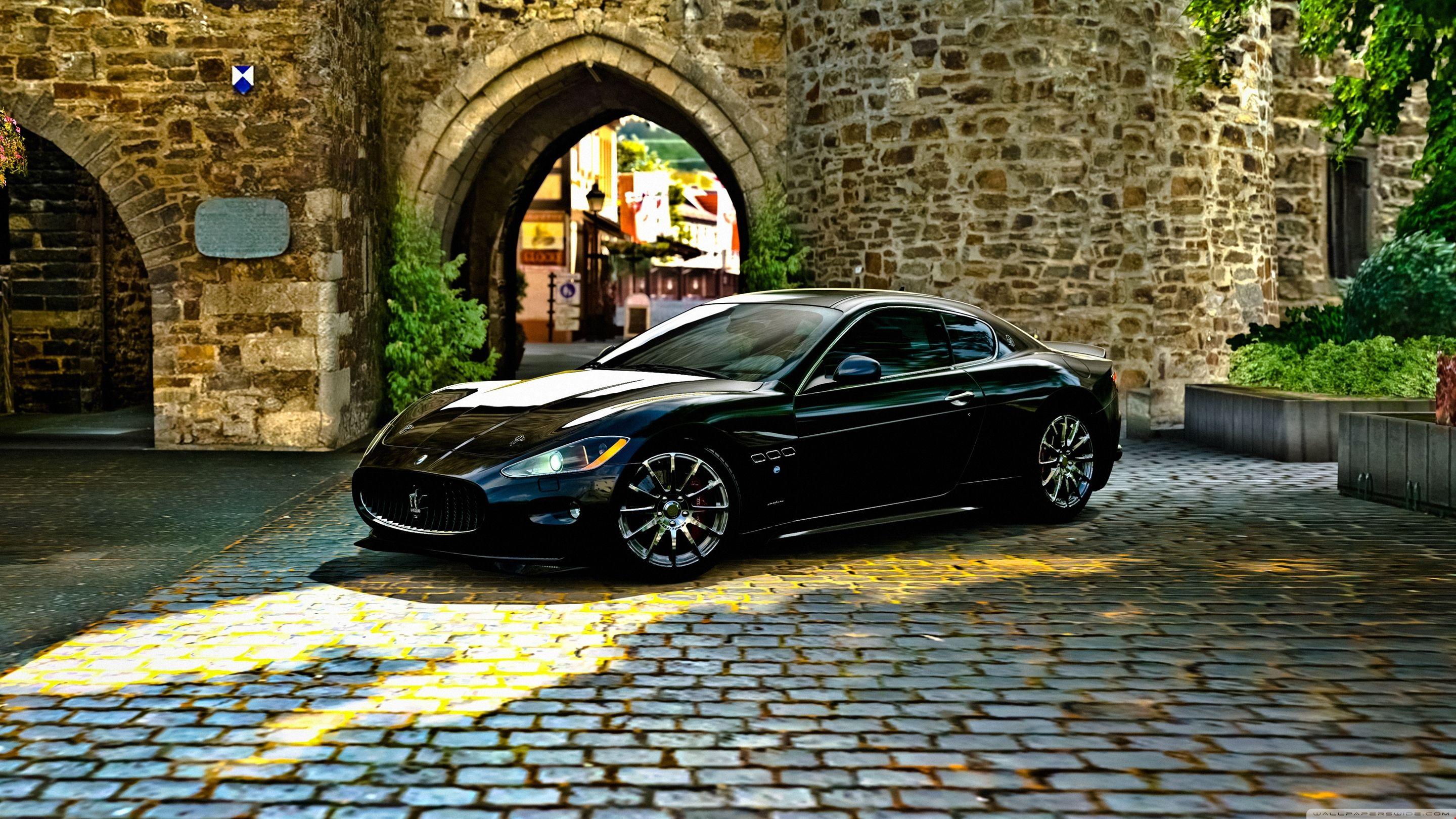 2880x1620 3k Maserati Gran Turismo 5 Background. HD Wallpaper 5k