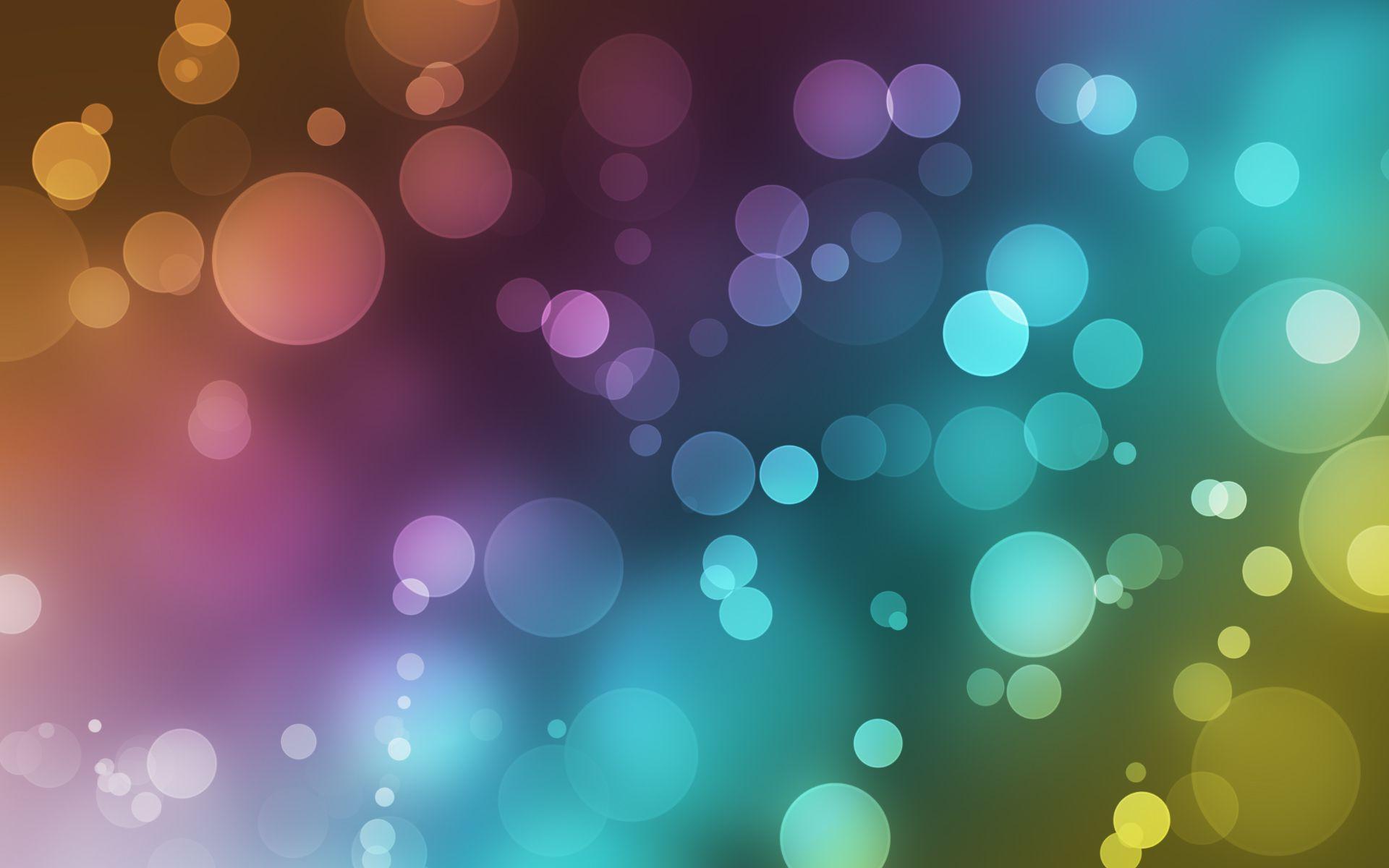 1920x1200 Yellow, Blue, Pink, Purple, Orange Bokeh Texture widescreen