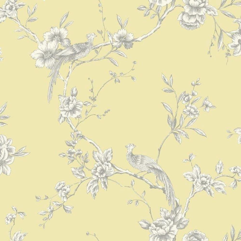 1000x1000 Arthouse Opera Chinoise Yellow Wallpaper- 422804