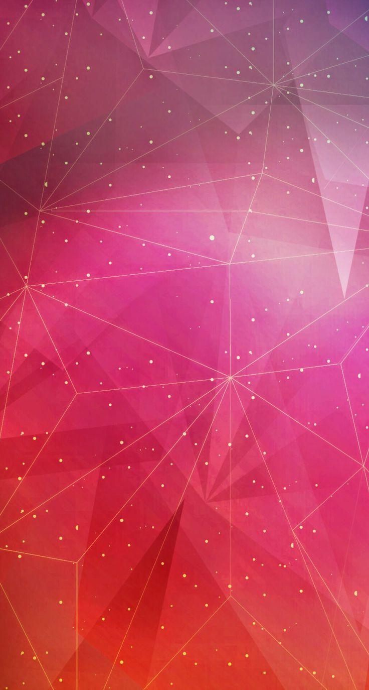 736x1374 Download Abstract Triangles Dots Purple iPhone 6 Plus HD