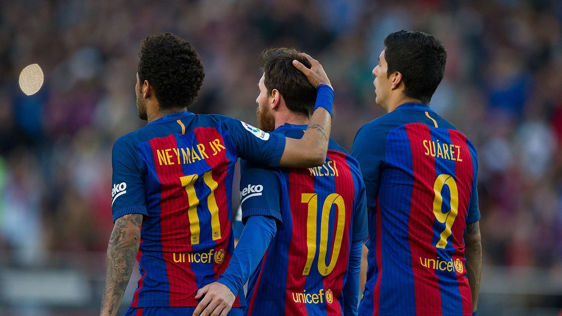 1920x1080 I miss Lionel Messi and Luis Suarez at