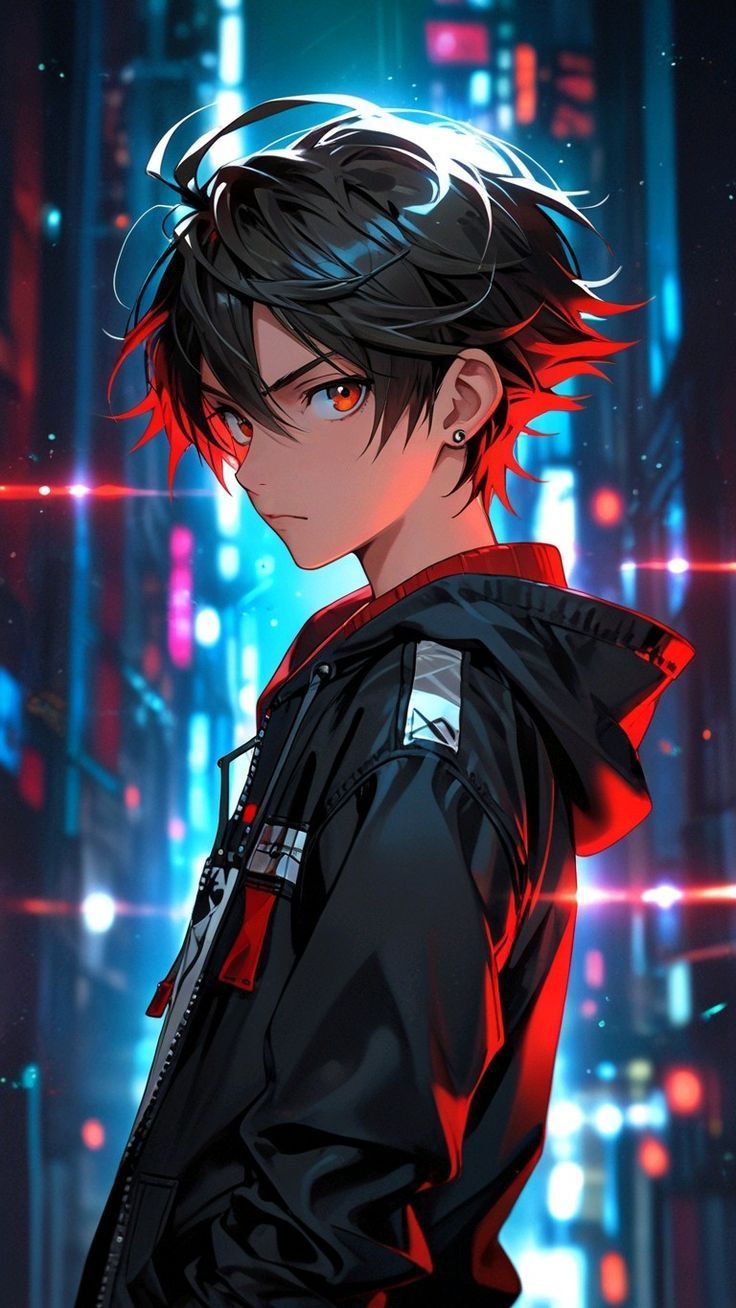 736x1308 attitude boy wallpaper HD anime dp