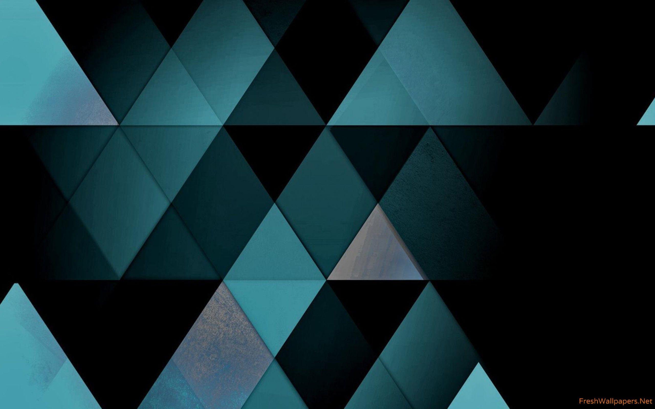 2560x1600 Mosaic triangles wallpaper