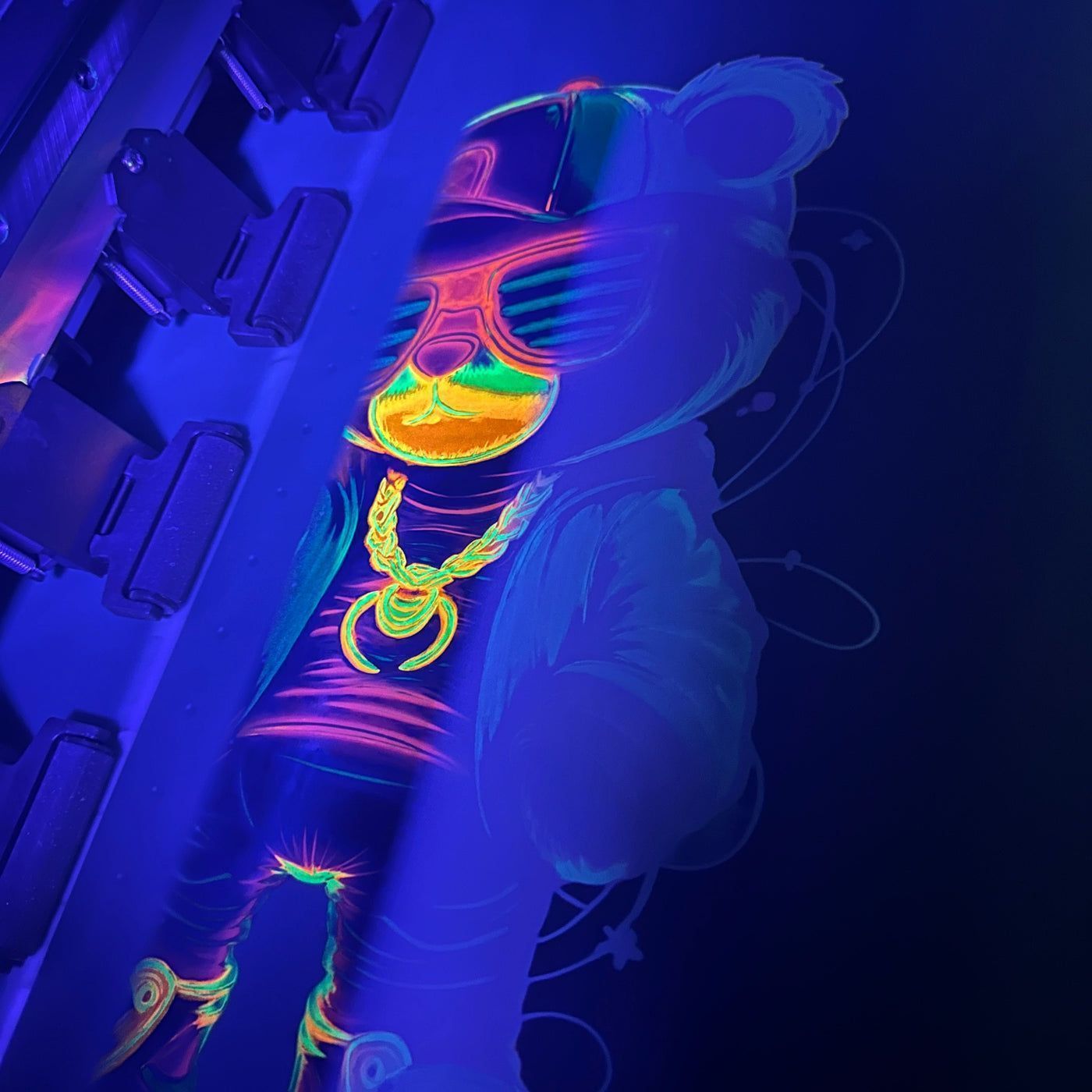 1400x1400 22in Fluorescent DTF Transfer Builder