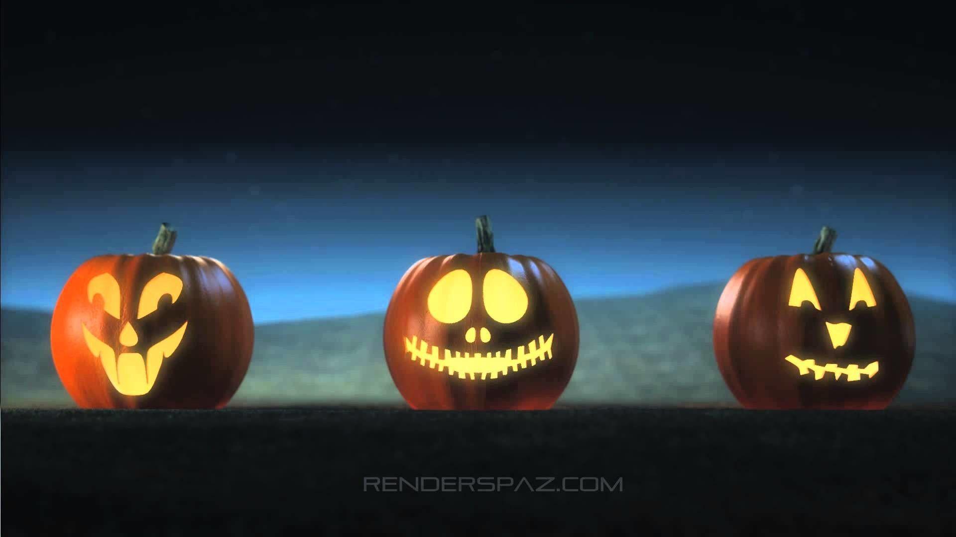 1920x1080 Animated Jack O Lantern Wallpaper