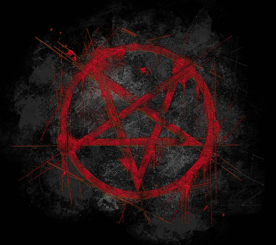 960x854 Bloody Pentagram Wallpaper