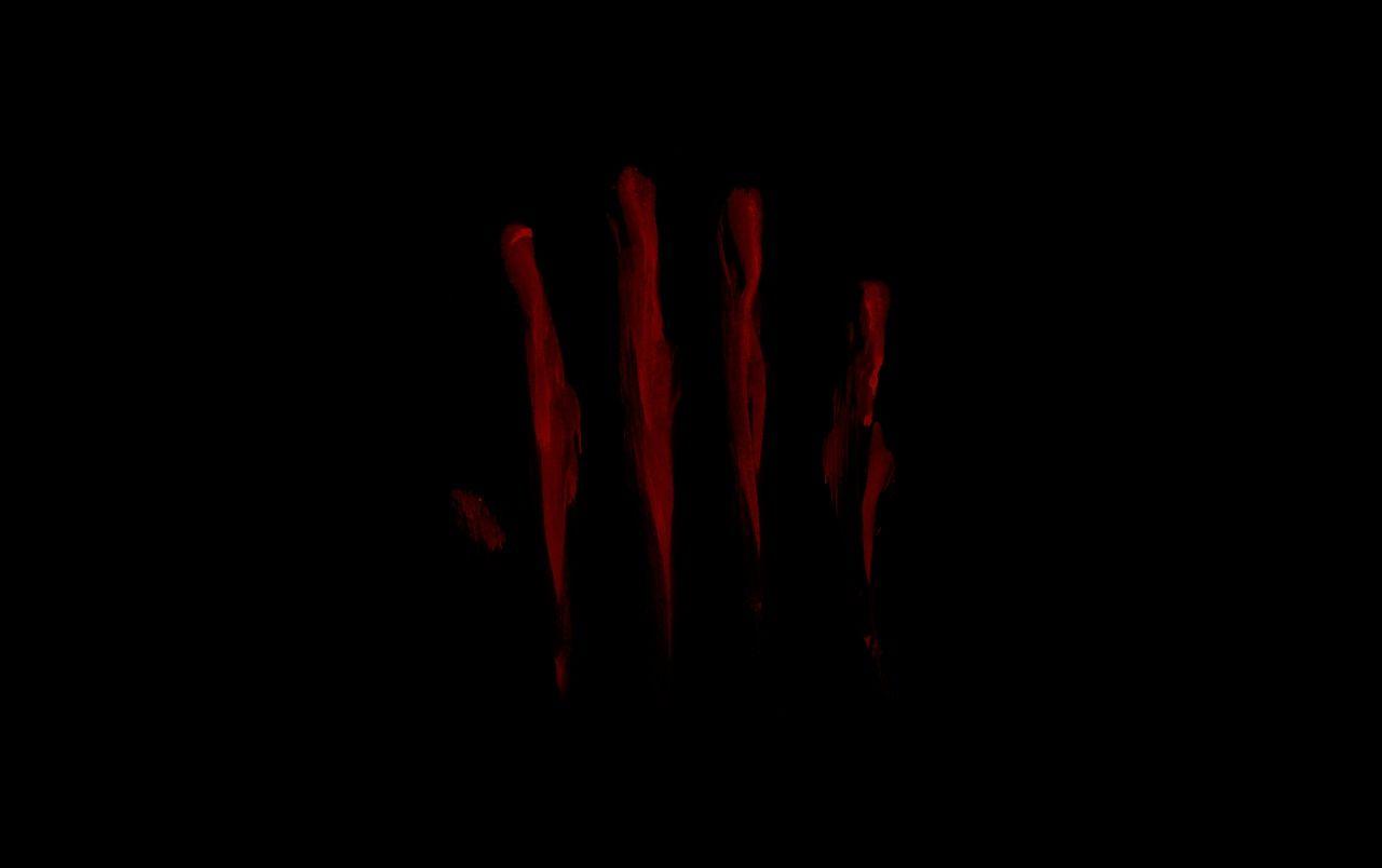 1280x804 Bloody Finger Smear wallpaper. Bloody Finger Smear stock