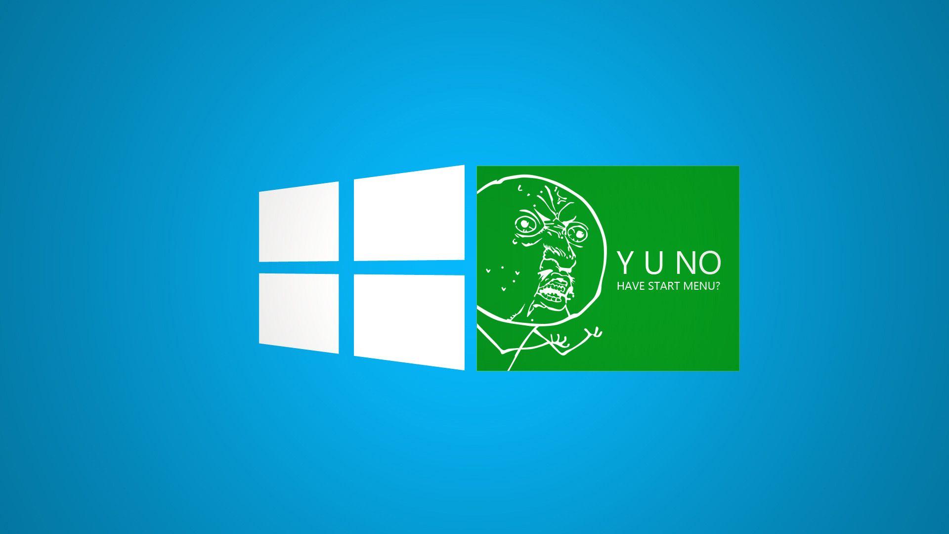 1920x1080 Hình nền Windows 8 Meme vui nhộn màu xanh lá cây.  nhãn hiệu và logo.  Hình nền