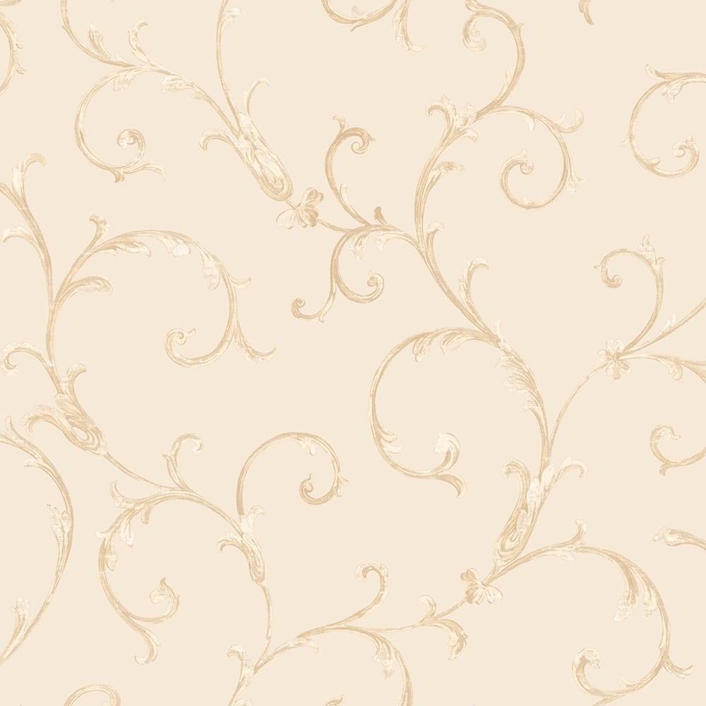 1000x1000 Floral Leaf Pattern Wallpaper Metallic Glitter Heavy Weight 20590