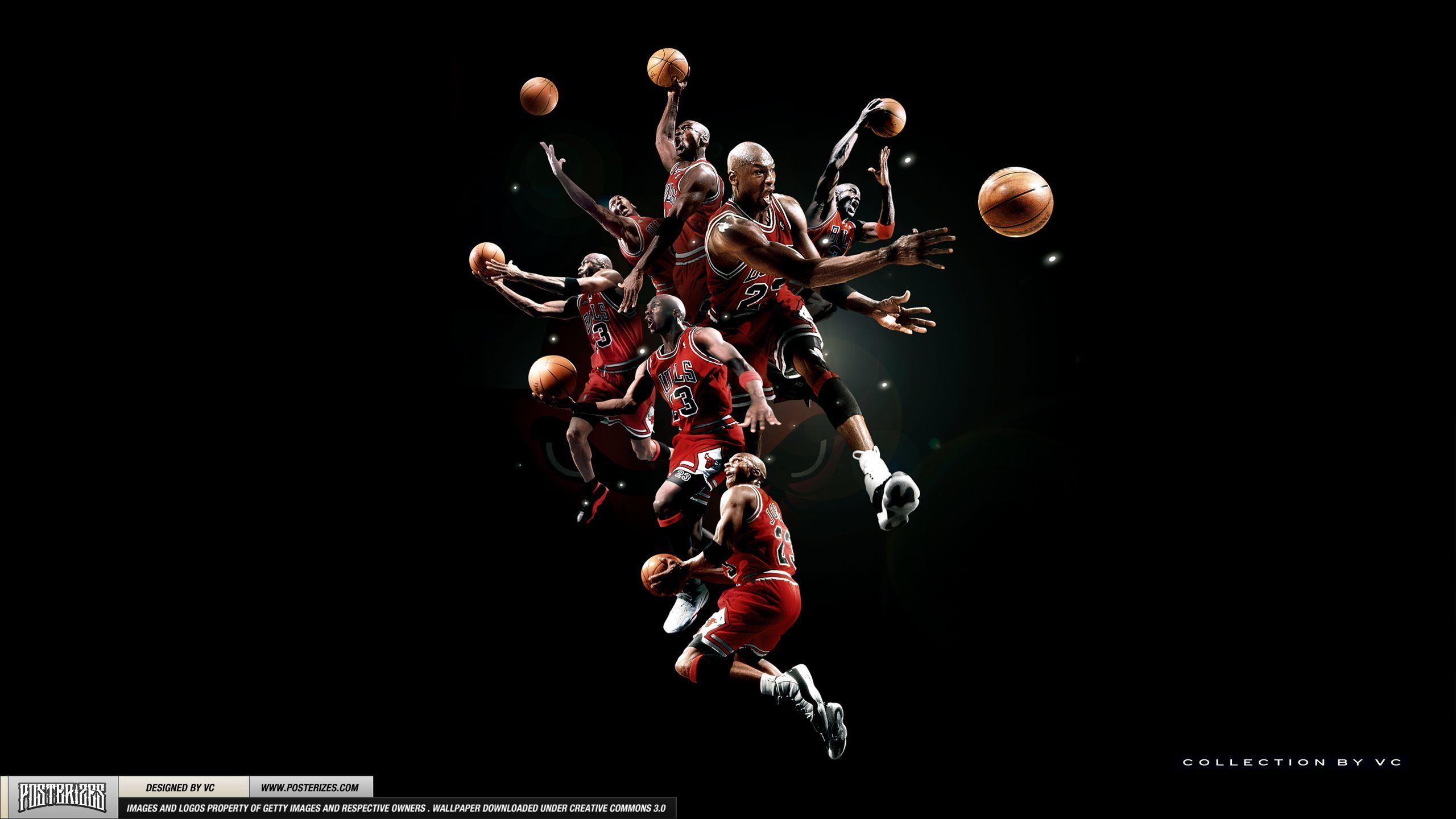 Hình nền HD 2560x1440 Michael Jordan