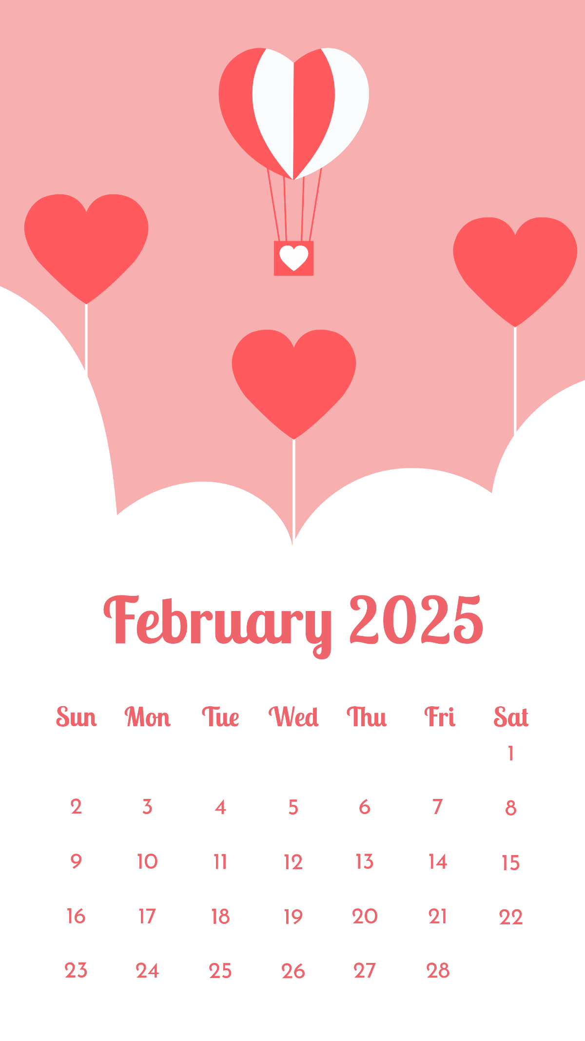 February 2025 Calendar Wallpapers Top Free February 2025 Calendar